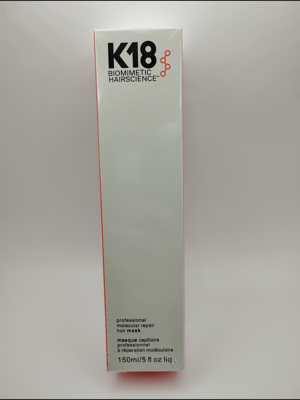 K18 Professional Molecular Repair Hair Mask - Coral Accent